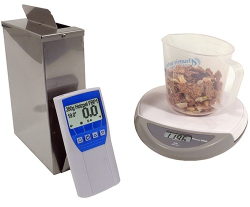 Detector de humedad para pellets de madera