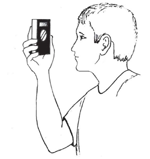 HOLD ULTRA VIOLET METER