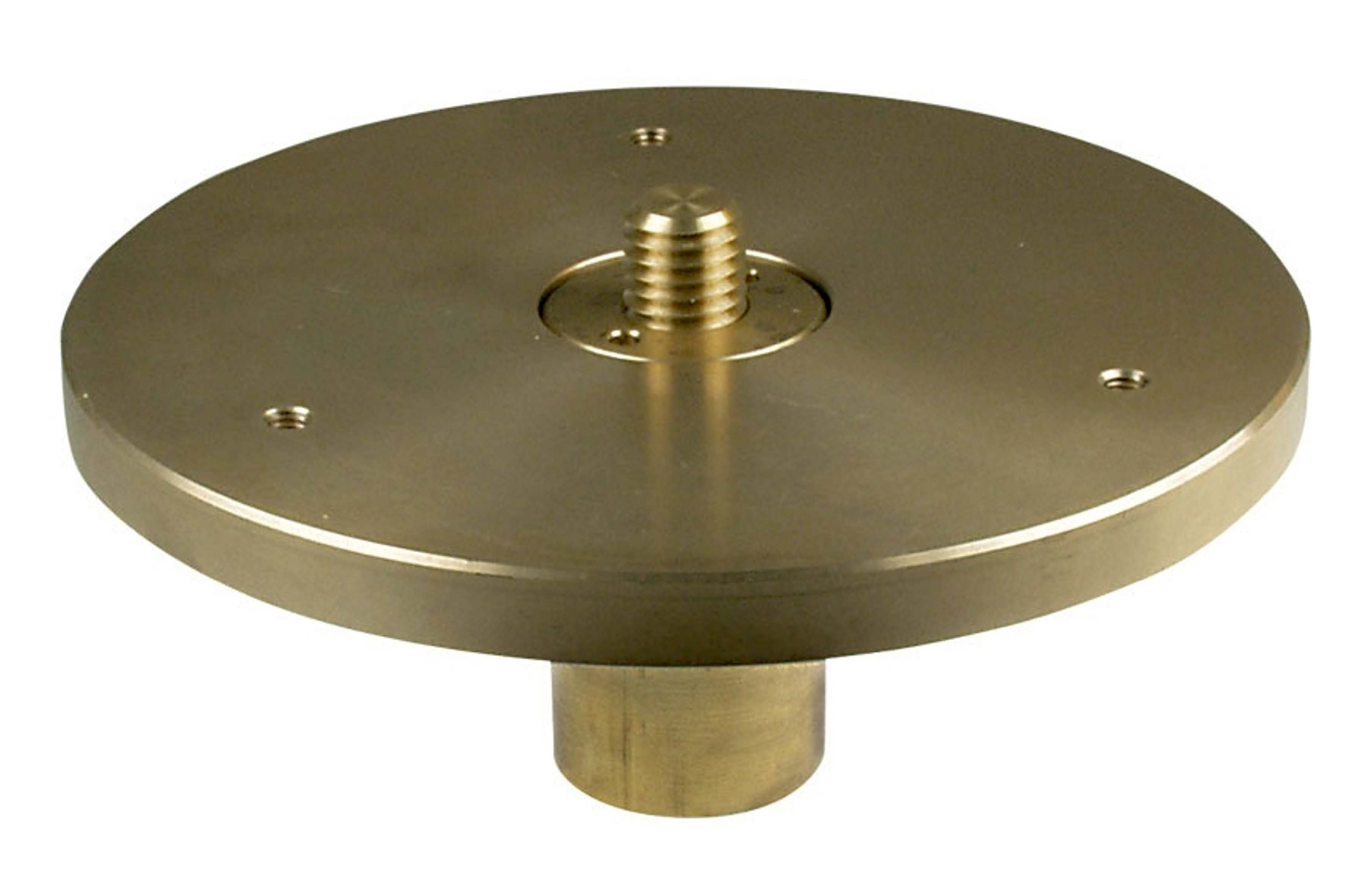 Plataforma de centrado para anclaje en bases o hitos de hormigón