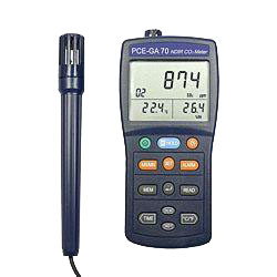 Medidor de calidad de aire PCE-GA 70.