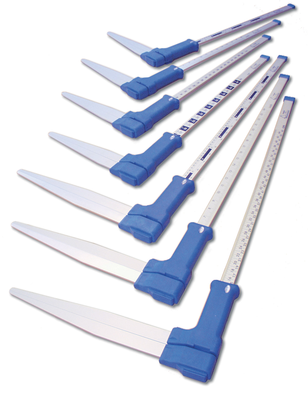 Forcípulas con marcado CE Mantax Blue Haglof, mandíbulas desmontables, escala de aluminio no reflectante de perfil plano, graduación en mm en ambas caras Forcípulas con marcado CE Mantax Blue Haglof, mandíbulas desmontables, escala de aluminio no reflectante de perfil plano, graduación en mm en ambas caras