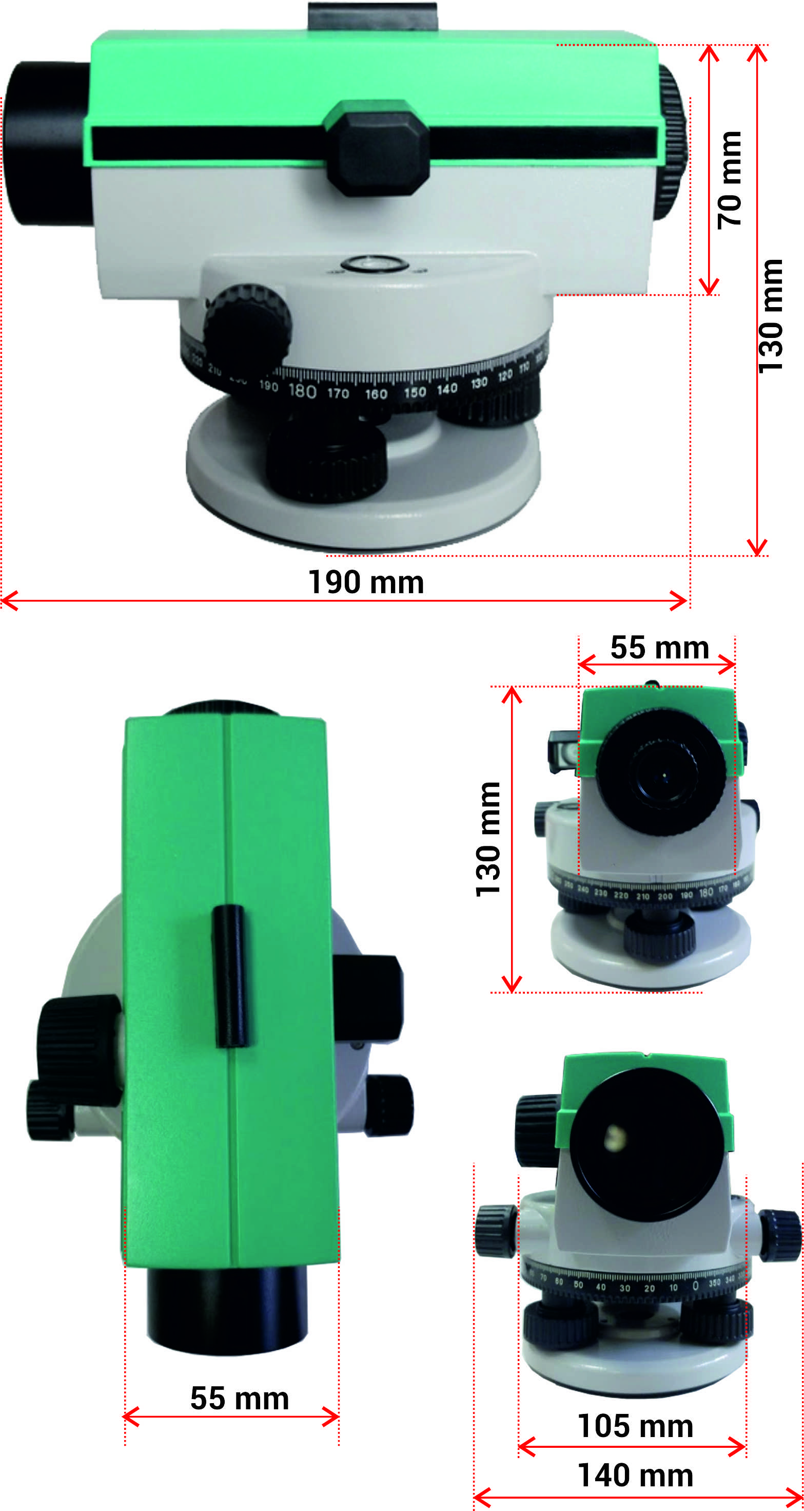 Propio Aclarar ambición Nivel topográfico digital