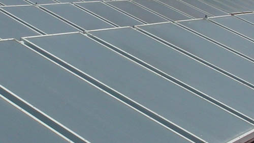 Panel de celulas fotovoltaicas.