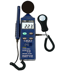 Detector de luz de medio ambiente para formacin, aprendizaje y mediciones orientativas.